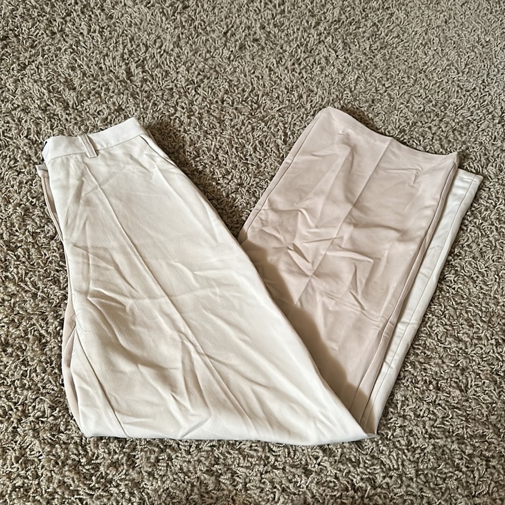 Two tone trousers